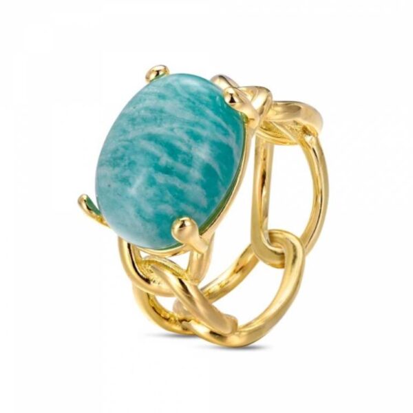Anillo De Piedra Natural