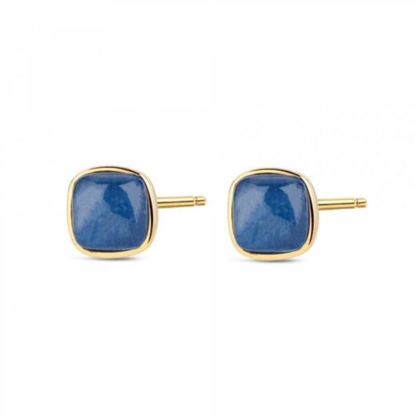 Pendientes Plata De Ley Piedra Natural