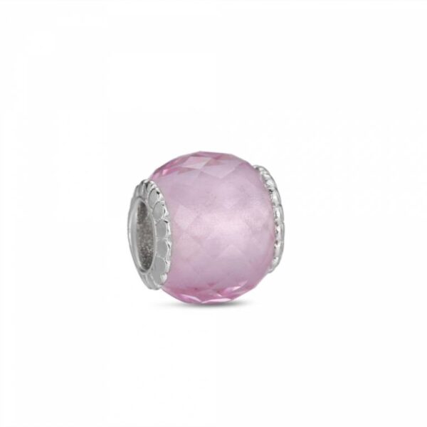 Abalorio A Tu Lado Murano Rosa Facetado