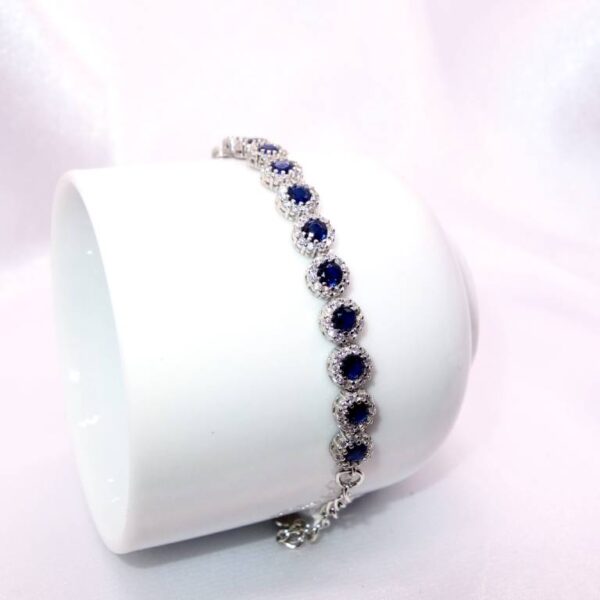 Pulsera Circonitas  Plata De Ley