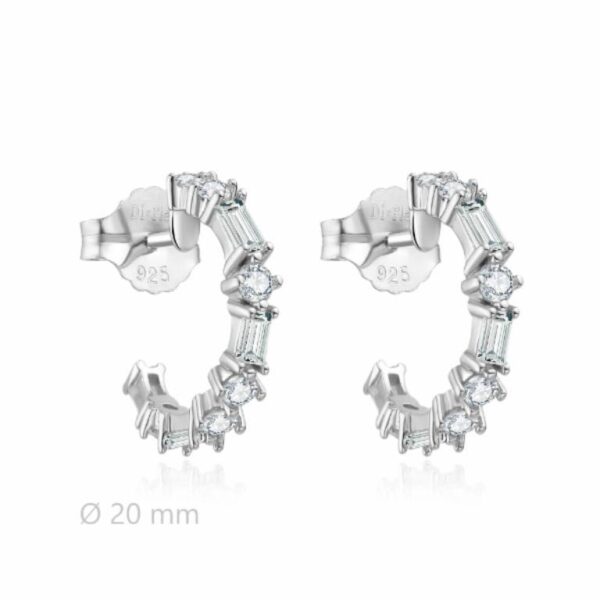 Pendientes Plata De Ley 925 Aros Pequeños