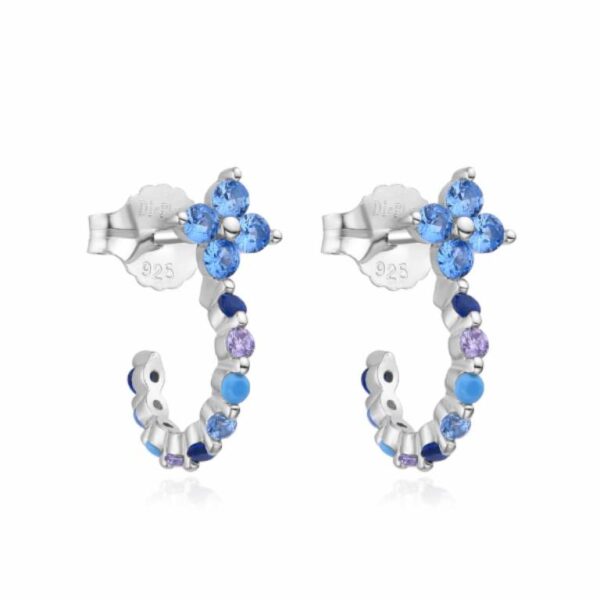 Pendientes Plata De Ley 925  Circonitas