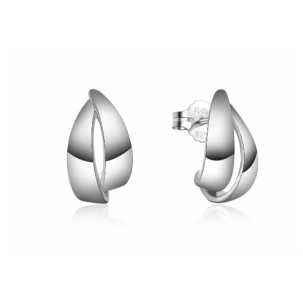 Pendientes Plata Doble Tira